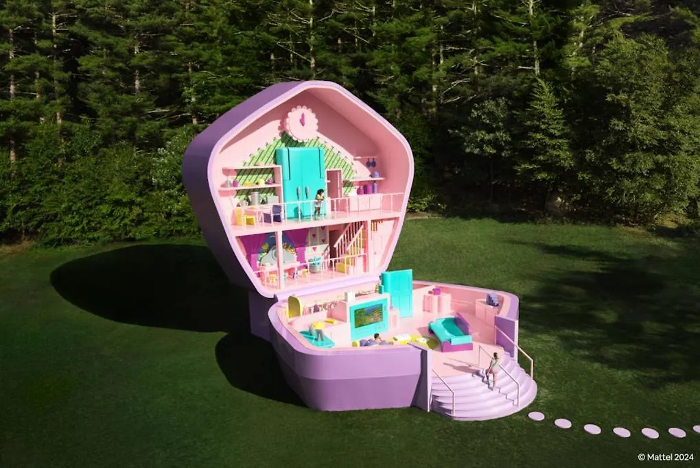 Sleepover At Polly Pockets Compact contacts